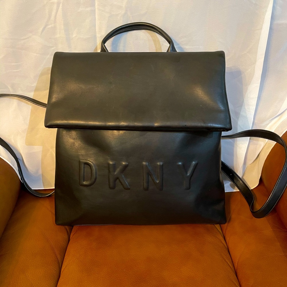 DKNY Black Backpack